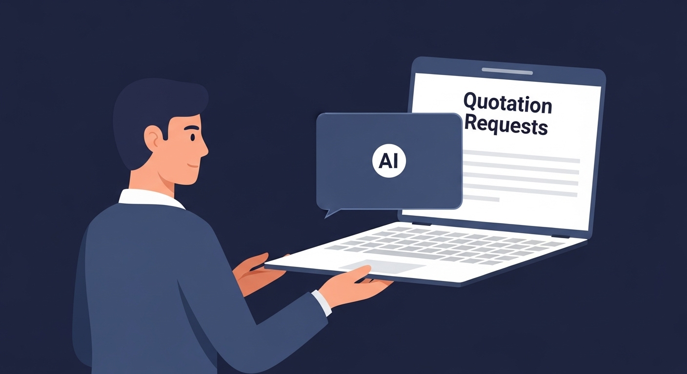 견적 문의, AI가 접수하고 분류까지