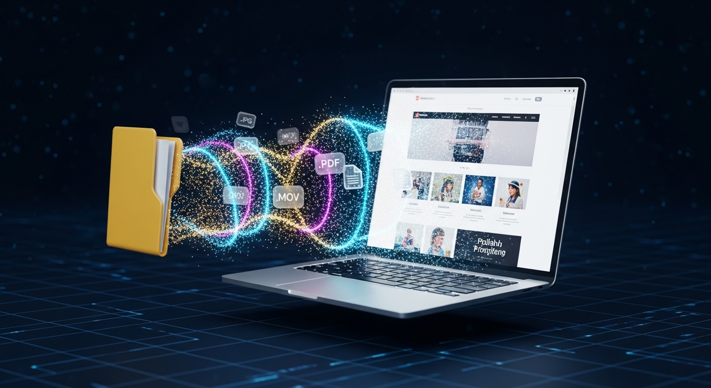 AI가 만드는 나만의 포트폴리오 사이트