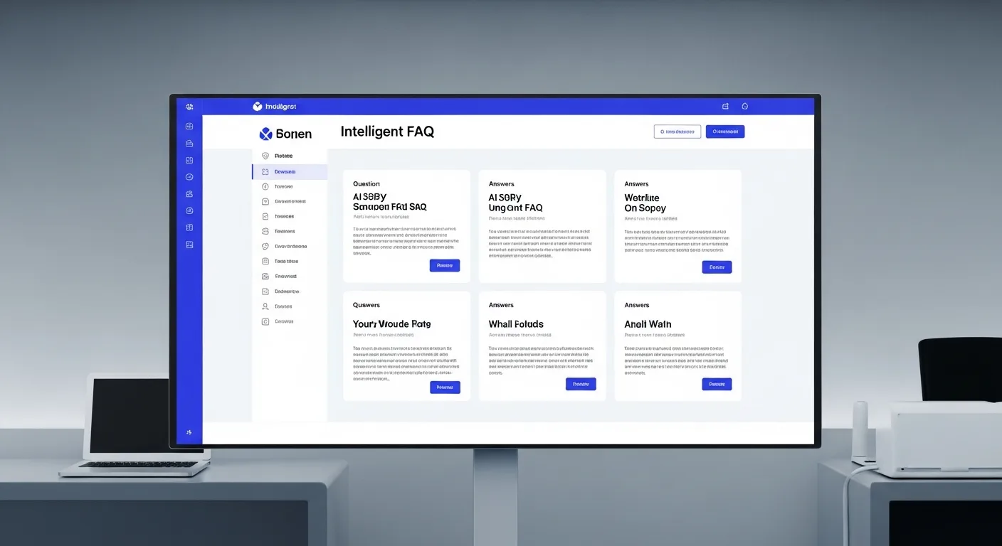 내 사이트에 지능형 FAQ를